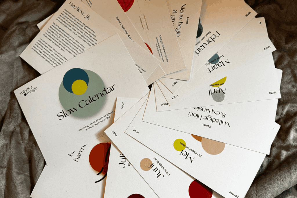 Slow Calendar seizoenskaarten